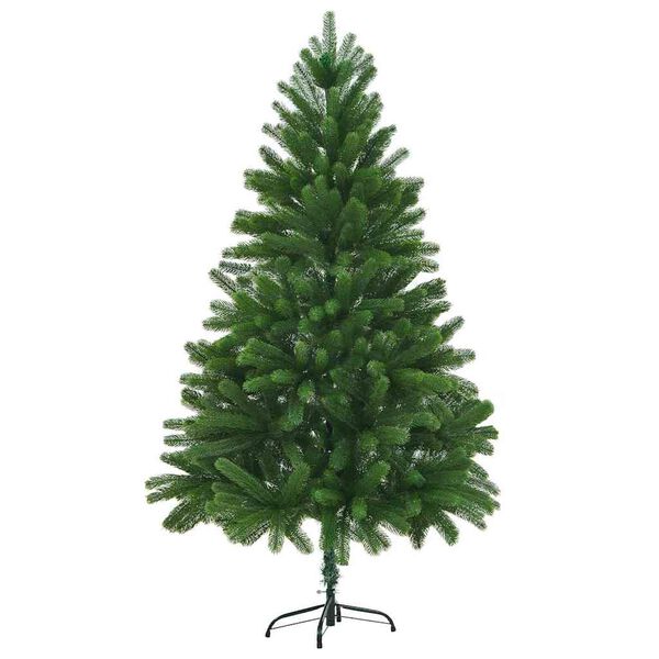 vidaXL Weihnachtsbaum mit 300 LEDs mit St&auml;nder Gr&uuml;n 210 cm PE