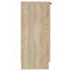 vidaXL Sideboard Sonoma-Eiche 30x30x70 cm Holzwerkstoff