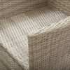 vidaXL 5-tlg. Garten-Essgruppe Beige