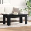 vidaXL Couchtisch Schwarz Eichen-Optik 100 x 60 x 42 cm Holzwerkstoff
