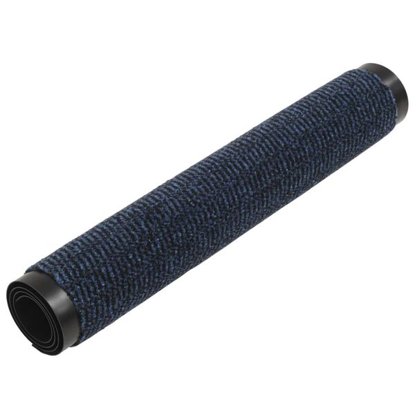 vidaXL Schmutzfangmatten 2 Stk. Rechteckig Getuftet 80x120cm Blau