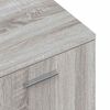 vidaXL TV-Schrank Grau Sonoma 120x34x37 cm Holzwerkstoff
