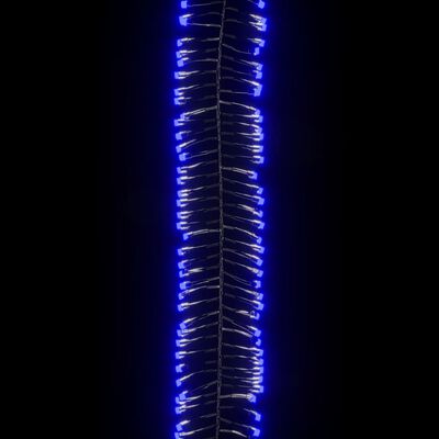 vidaXL LED-Lichterkette mit 1000 LEDs Blau 11 m PVC