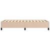 vidaXL Bettgestell Cappuccino-Braun 80x200 cm Kunstleder