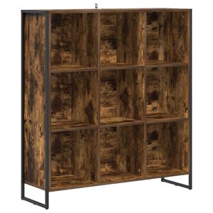vidaXL B&uuml;cherregal 99,5 x 30 x 108,5 cm Holzwerkstoff Raucharbe