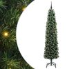 vidaXL K&uuml;nstlicher Weihnachtsbaum mit 300 LEDs mit St&auml;nder Gr&uuml;n 210 cm
