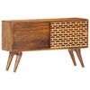 vidaXL Sideboard Honigbraun 88&times;24&times;50 cm Massivholz Mango