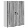 vidaXL Wandschrank PORTO Graues Sonoma 80 x 31 x 100 cm Holzwerkstoff