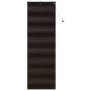 vidaXL Venezianische Jalousie Dunkelbraun 95 x 250 cm 35 mm
