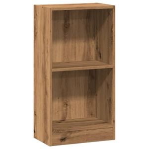 vidaXL B&uuml;cherregal Artisan-Eiche 40x24x76 cm Holzwerkstoff