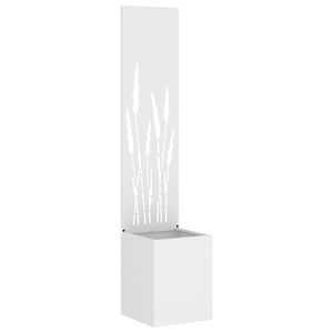 vidaXL Garten Sichtschutz-Leinwand Wei&szlig; 32 x 150 cm