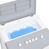 vidaXL Tragbarer 3-in-1 Luftkühler Weiß 264x255x680 mm 80 W
