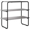 vidaXL Konsolentisch Grau Sonoma 80 x 41 x 75 cm Holzwerkstoff