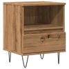 vidaXL Nachttisch Artisan-Eiche 40x35x50 cm Holzwerkstoff