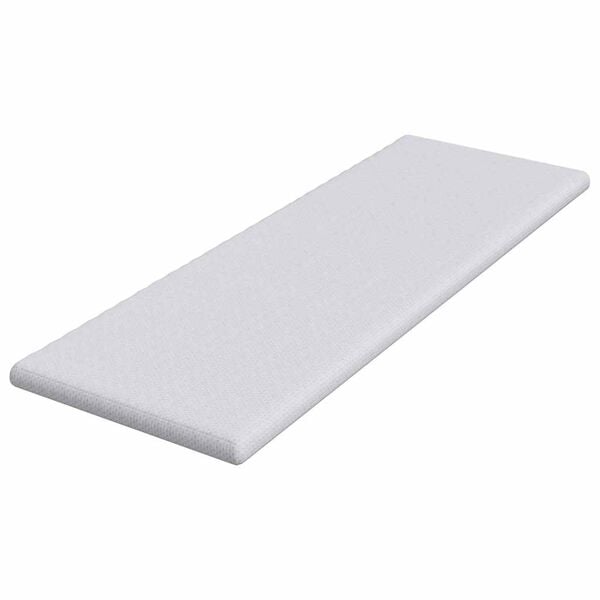 vidaXL Matratzenpads Weiß 70 x 200 cm 100% Polyester Jacquardstoff
