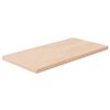 vidaXL Regalboden 40x20x1,5 cm Unbehandeltes Massivholz Eiche