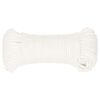 vidaXL Bootsseil Wei&szlig; 3 mm 25 m Polypropylen