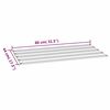 vidaXL Dachplatten 12 Stk. Rostig 80x44 cm Cortenstahl
