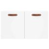 vidaXL Wandschrank Wei&szlig; 60x36,5x35 cm Holzwerkstoff