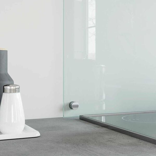 vidaXL Küchenrückwand Transparent 90×50 cm Hartglas