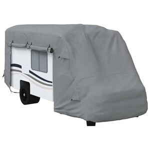 vidaXL Schutzh&uuml;lle f&uuml;r Wohnmobil Grau 570x235x275 cm Vliesstoff