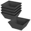 vidaXL Garten-Pflanzgef&auml;&szlig; 5 stk. Schwarz 40 x 40 x 15 cm
