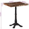 vidaXL Bistrotisch 60x60x76 cm Altholz Massiv