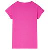 Kinder T-Shirt Dunkelrosa 140