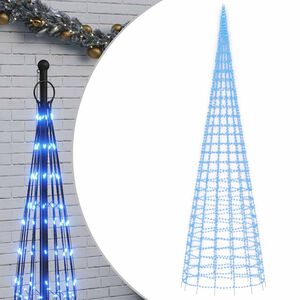 vidaXL LED-Weihnachtsbaum 3000 LEDs Blau 800 cm