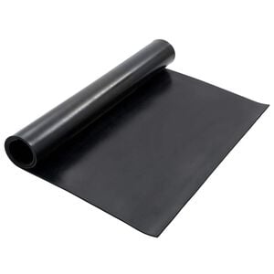 vidaXL Bodenbelag Schwarz 1,2 x 2 m Gummi