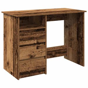 vidaXL Schreibtisch Altholz-Optik 102x50x75 cm Holzwerkstoff