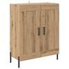 vidaXL Highboard Artisan-Eiche 69,5 x 34 x 180 cm Holzwerkstoff