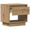 vidaXL Nachttisch 2 pcs Artisan-Eiche 45 x 34 x 44 cm Holzwerkstoff