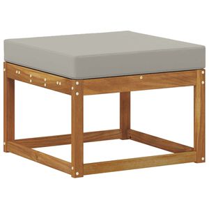 vidaXL Outdoor-Fu&szlig;hocker Massivholz Akazie Natur