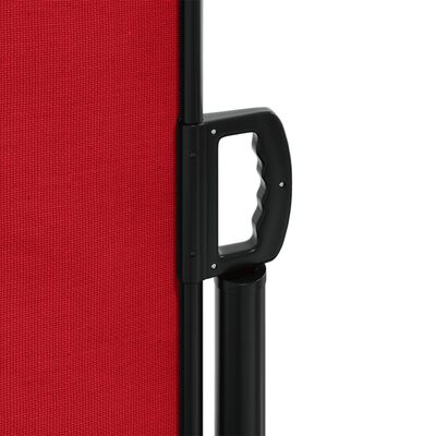vidaXL Seitenmarkise Ausziehbar Rot 220x300 cm