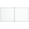 vidaXL Magnetisches Whiteboard 120x60x1,7 cm Aluminium