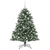 vidaXL K&uuml;nstlicher Weihnachtsbaum mit 150 LEDs mit St&auml;nder Gr&uuml;n 150 cm