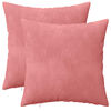 vidaXL Kissenbezug 2 pcs HEERLEN Rosa 35 x 35 cm Samt