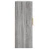 vidaXL Wandschrank Grau Sonoma 69,5x34x90 cm Holzwerkstoff