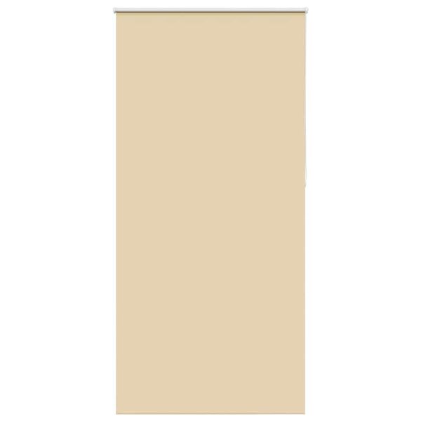 vidaXL Verdunkelungsrollo Beige 105x230 cm Stoffbreite 100,7 cm