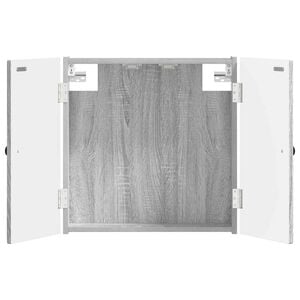 vidaXL Dartboard Schrank EDE Sonoma-Grau 52,5 x 10,5 x 53,5 cm