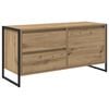 vidaXL TV-Schr&auml;nk 100 x 36 x 49.5 cm Artisan-Eiche Holzwerkstoff