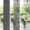 vidaXL Venetianer Jalousie Verstellbar Silber Grau 213 x 40 cm PVC