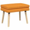 vidaXL Doppellagige Bank Dunkelgelb 60 x 40 x 46 cm Stoff