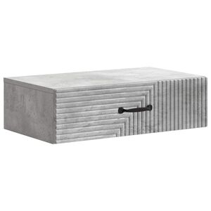 vidaXL Wandmontierter Beistelltisch 59 x 34,5 x 17 cm Holzwerkstoff