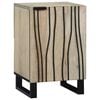 vidaXL Waschbeckenschrank Wei&szlig; 38 x 33 x 58 cm Holzwerkstoff