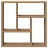 vidaXL Wandregal Artisan-Eiche 45x16x45 cm Holzwerkstoff