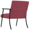 vidaXL Sessel Weinrot 59 x 75 x 78 cm Stoff