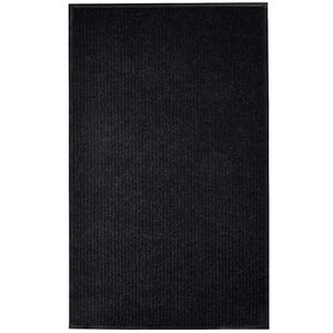 vidaXL T&uuml;rmatte Schwarz 117x220 cm PVC