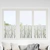 vidaXL Fensterfolien 4 Stk. Matt Bambus-Muster PVC